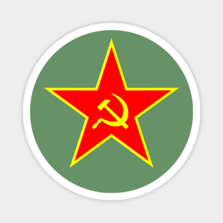 Soviet stars Magnet